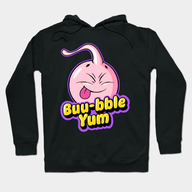 Buu-bble Yum Hoodie by zemluke